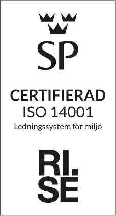 ISO 14001 Stående Sv Logo ISO 14001