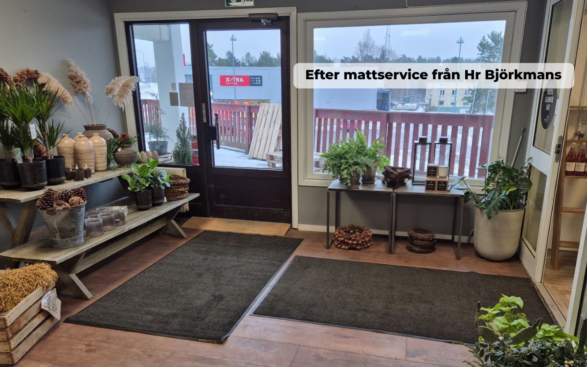 Efter mattservice hos Femmans Affärscentrum
