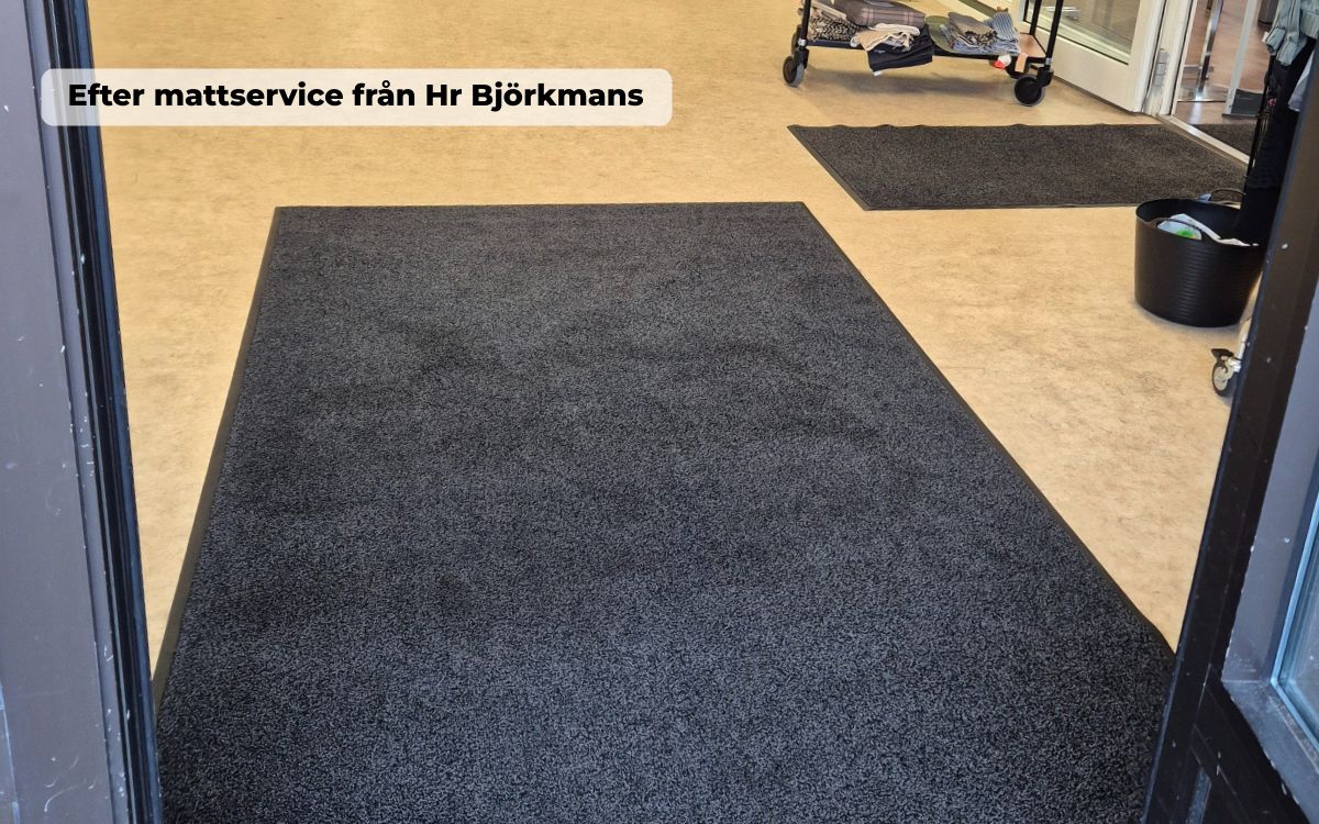 Efter mattservice hos Femmans Affärscentrum