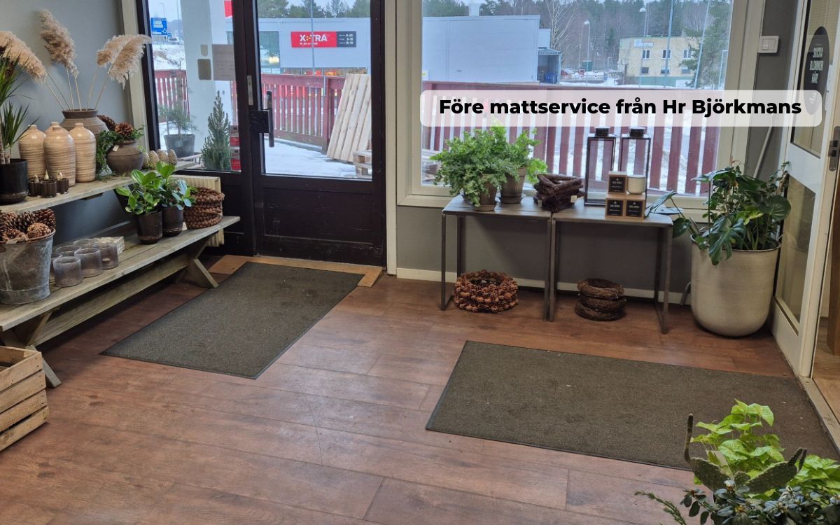 Före mattservice hos Femmans Affärscentrum